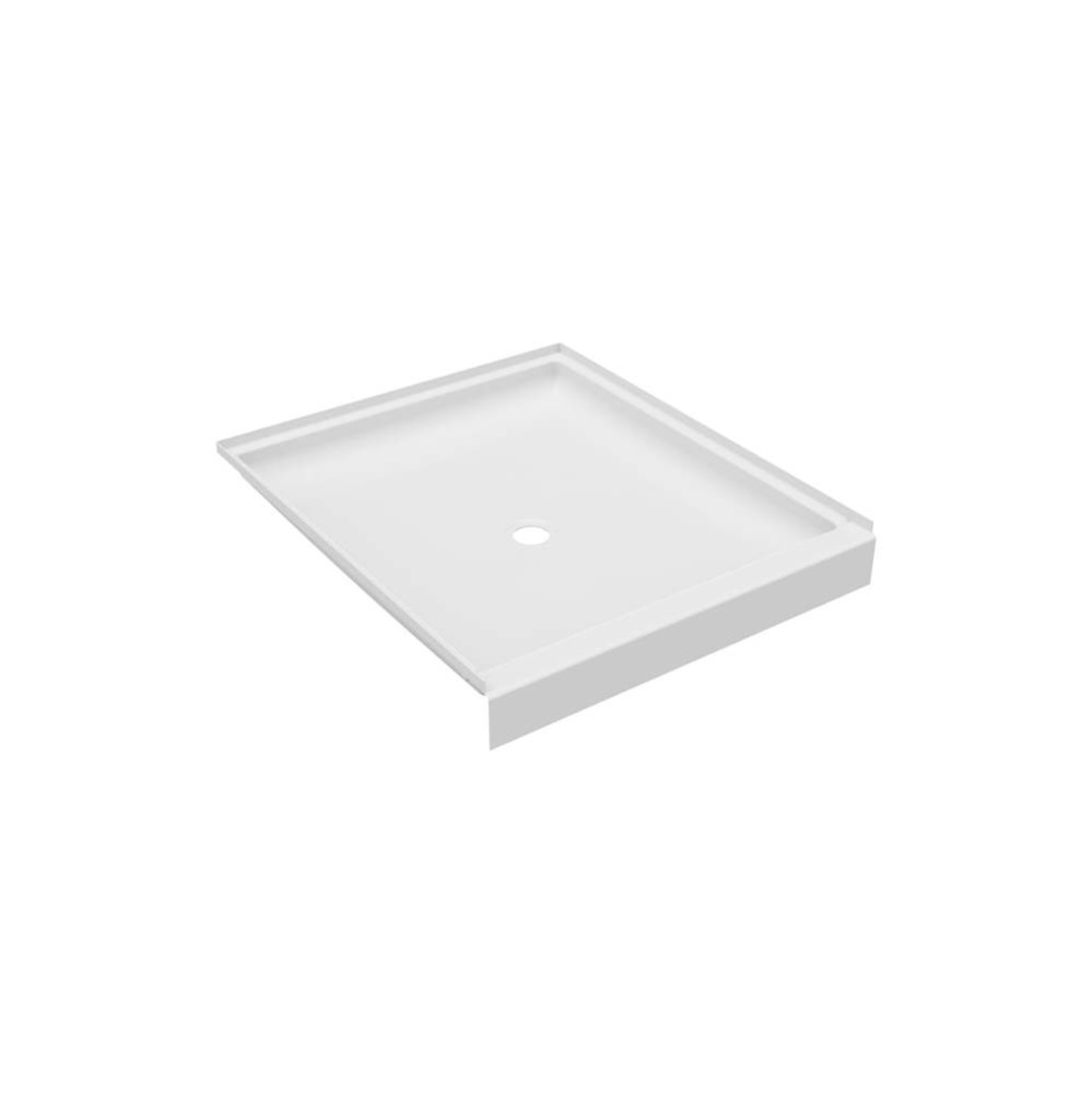 R-4236 42 x 36 Veritek Alcove Shower Pan with Center Drain in White