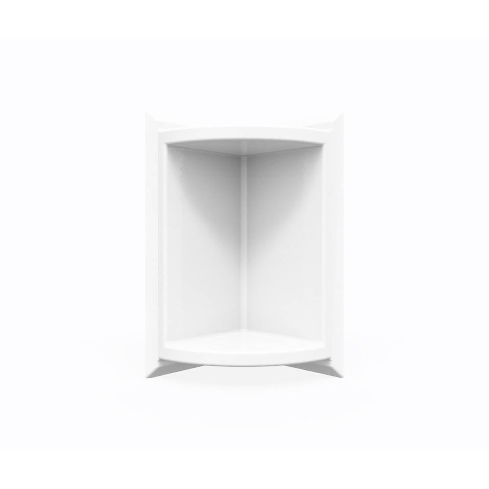 SS-7211 Corner Soap Dish in White