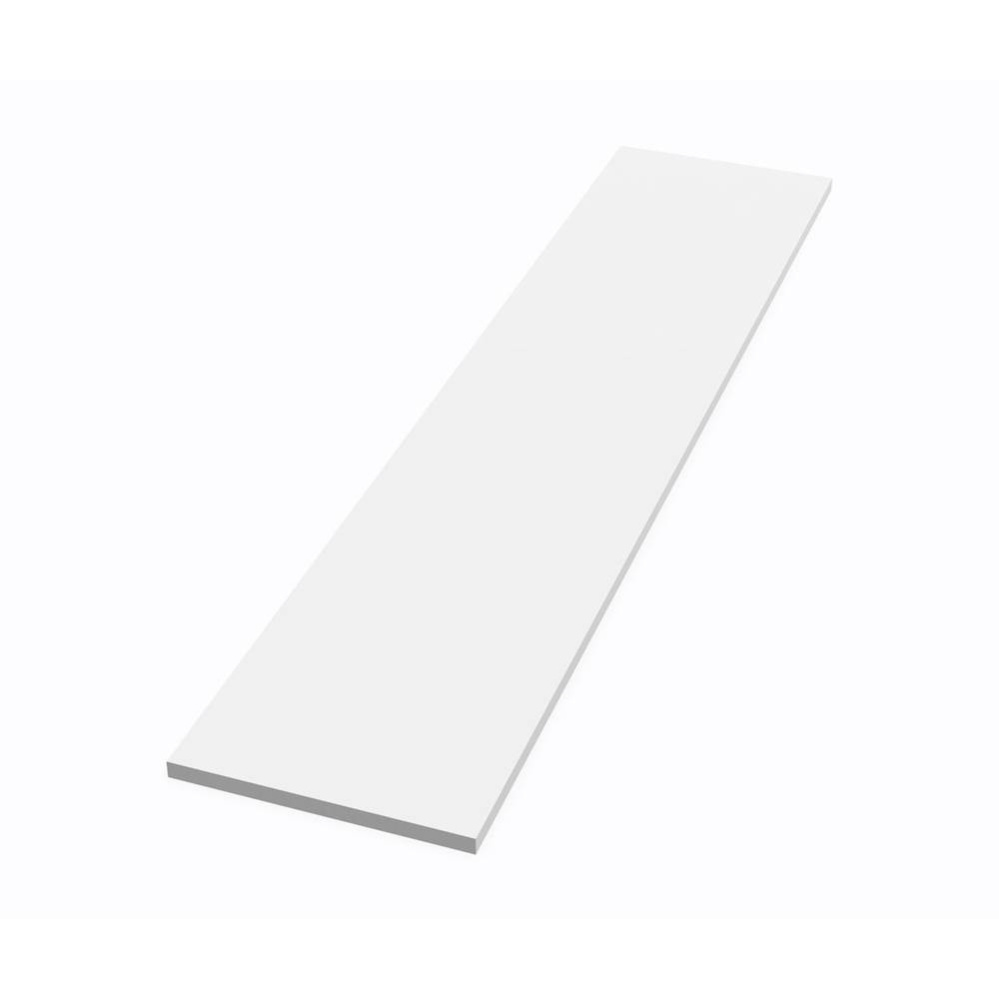 VT37FA 1/2'' x 8 x 37'' Front Apron Panel in White