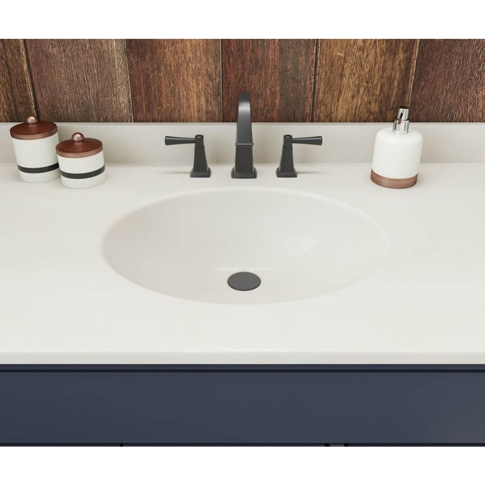 VT1B2231 Ellipse 22 x 31 Single Bowl Vanity Top in Coastal Sands
