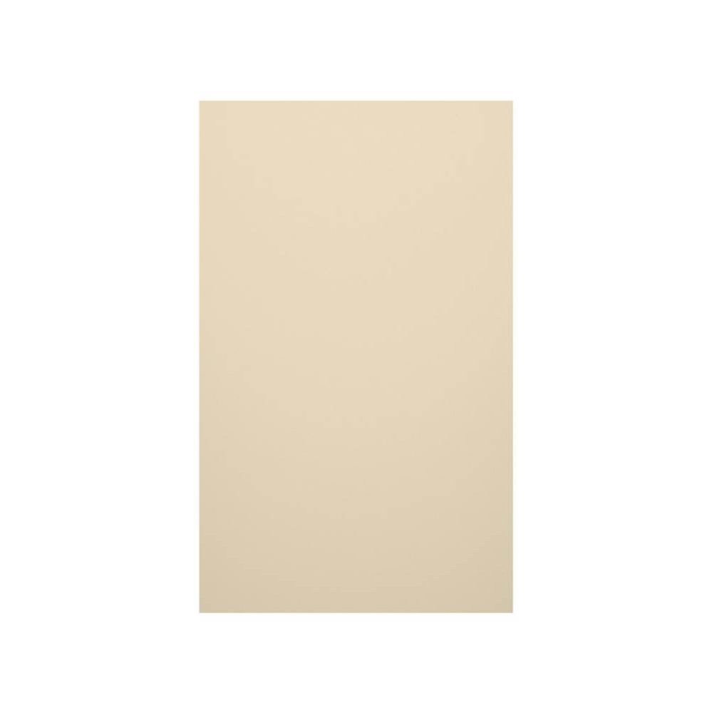SS-4896-1 48 x 96 Swanstone® Smooth Glue up Bathtub and Shower Single Wall Panel in Bone