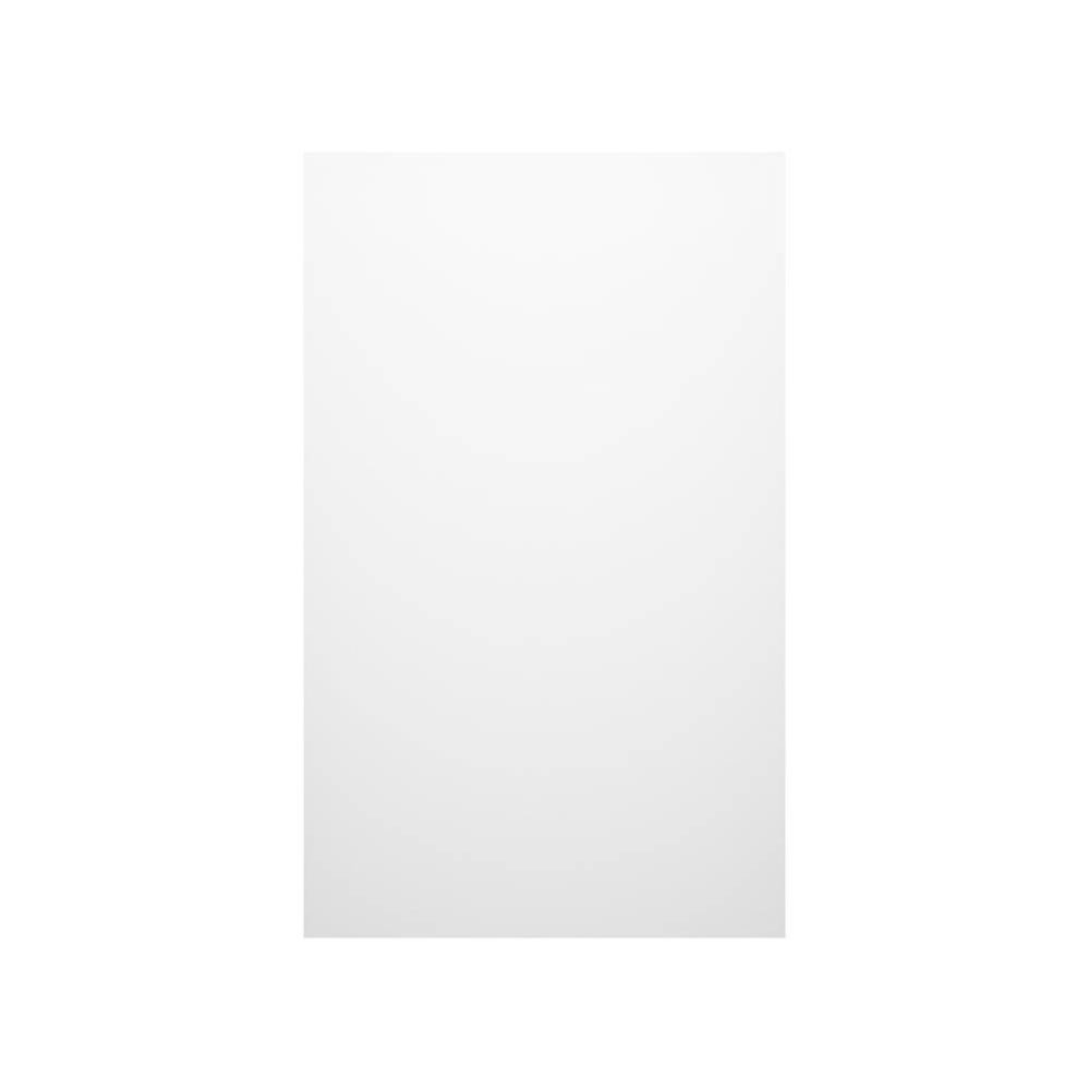 SS-4896-2 48 x 96 Swanstone® Smooth Glue up Bathtub and Shower Double Wall Panel in White