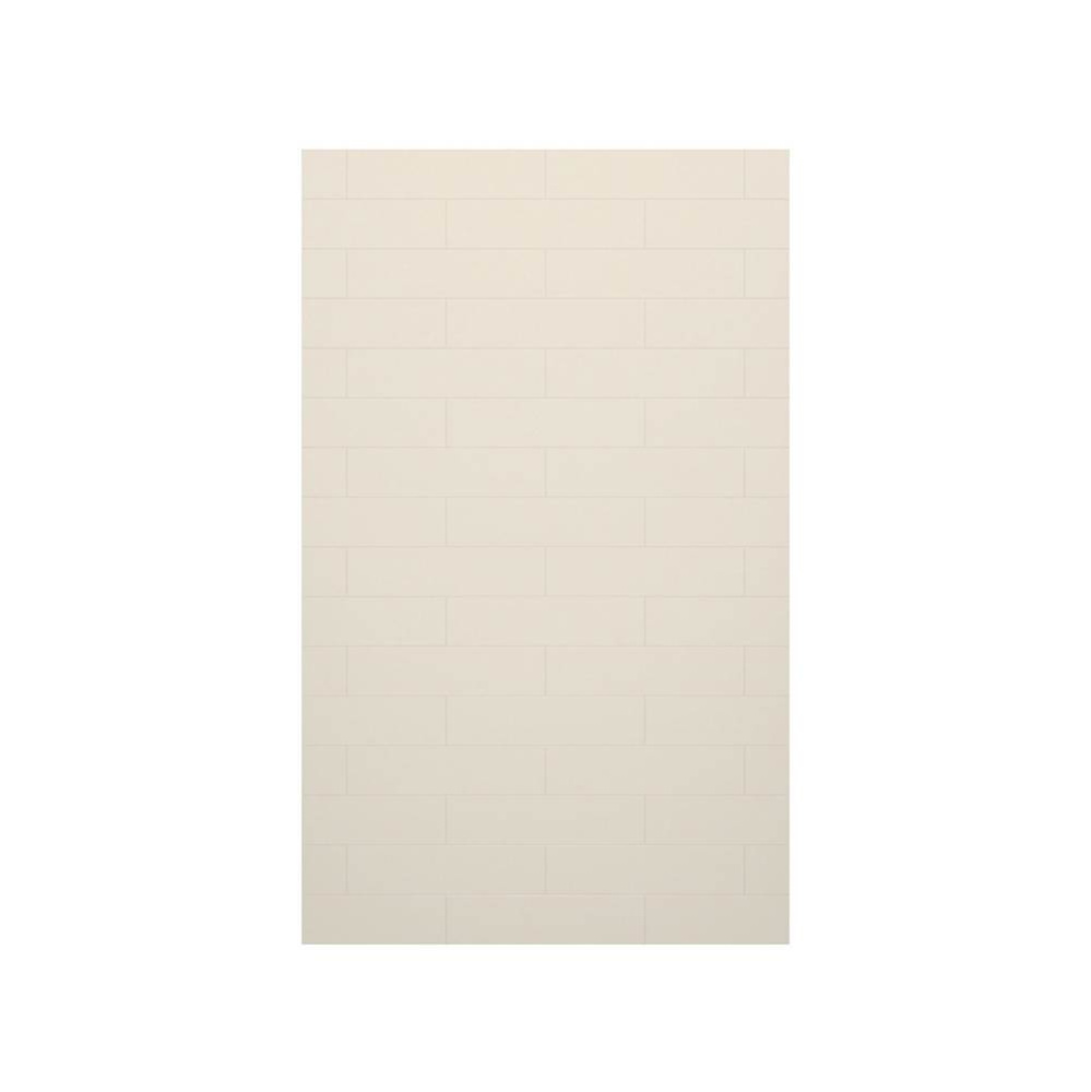 MSMK-8436-1 36 x 84 Swanstone® Modern Subway Tile Glue up Bathtub and Shower Single Wall Pane