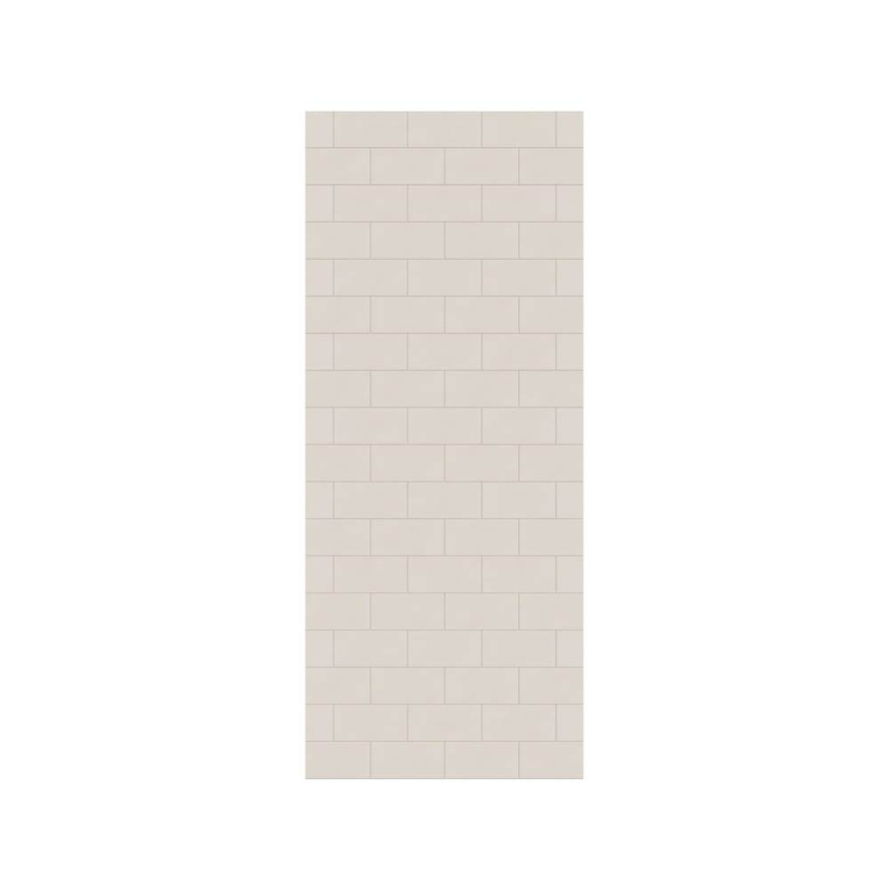 MTMK-7232-1 32 x 72 Swanstone® Metro Subway Tile Glue up Bathtub and Shower Single Wall Panel