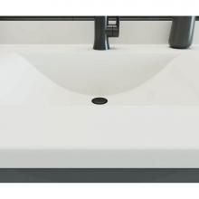 Swan CV02231.010 - CV1B2231 Contour 22 x 31 Single Bowl Vanity Top in White