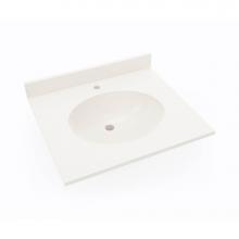 Swan VT01925.018 - VT1B1925 Ellipse 19 x 25 Single Bowl Vanity Top in Bisque