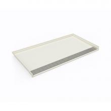 Swan SB03462.037 - SBF-3462 34 x 62 Performix Alcove Shower Pan with Center Drain in Bone