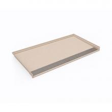 Swan SB03462.040 - SBF-3462 34 x 62 Performix Alcove Shower Pan with Center Drain in Bermuda Sand