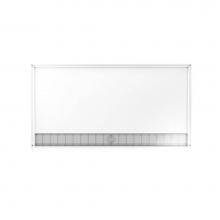 Swan FB03462.010 - FBF-3462 34 x 62 Veritek Alcove Shower Pan with Front Center Drain in White