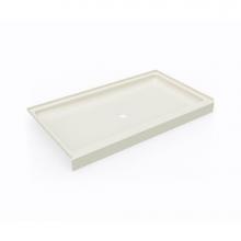 Swan SF03460MD.037 - SS-3460 34 x 60 Swanstone® Alcove Shower Pan with Center Drain in Bone