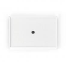 Swan SF04260MD.018 - SS-4260 42 x 60 Swanstone Alcove Shower Pan with Center Drain in Bisque