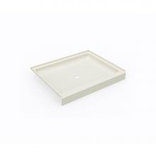 Swan SF03442MD.037 - SS-3442 34 x 42 Swanstone® Alcove Shower Pan with Center Drain in Bone