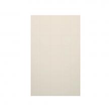 Swan SSSQ629601.018 - SSSQ-6296-1 62 x 96 Swanstone® Square Tile Glue up Bath Single Wall Panel in Bisque