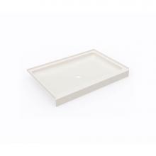Swan SF03248MD.018 - SS-3248 32 x 48 Swanstone® Alcove Shower Pan with Center Drain in Bisque