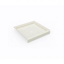 Swan SF03636MD.037 - SS-3636 36 x 36 Swanstone® Alcove Shower Pan with Center Drain in Bone