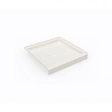 Swan SF03636MD.018 - SS-3636 36 x 36 Swanstone® Alcove Shower Pan with Center Drain in Bisque