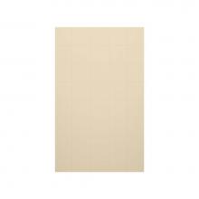 Swan SSSQ369601.037 - SSSQ-3696-1 36 x 96 Swanstone® Square Tile Glue up Bath Single Wall Panel in Bone