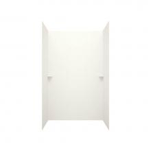 Swan SK364896.018 - SK-364896 36 x 48 x 96 Swanstone® Smooth Glue up Shower Wall Kit in Bisque