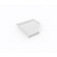 Swan SN00036MD.010 - SS-36NEO 36 x 36 Swanstone® Corner Shower Pan with Center Drain in White