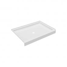 Swan FF03448MD.010 - R-3448 34 x 48 Veritek Alcove Shower Pan with Center Drain in White