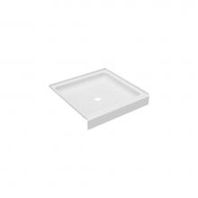Swan FF03232MD.010 - R-3232 32 x 32 Veritek Alcove Shower Pan with Center Drain in White
