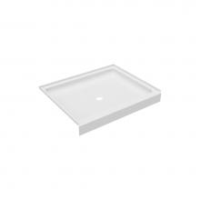 Swan FF03442MD.010 - R-3442 34 x 42 Veritek Alcove Shower Pan with Center Drain in White