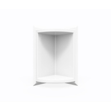 Swan SS07211.010 - SS-7211 Corner Soap Dish in White