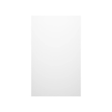 Swan SS0489602.010 - SS-4896-2 48 x 96 Swanstone® Smooth Glue up Bathtub and Shower Double Wall Panel in White