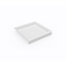 Swan SF03636MD.010 - SS-3636 36 x 36 Swanstone® Alcove Shower Pan with Center Drain in White