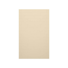 Swan MSMK7232.037 - MSMK-7232-1 32 x 72 Swanstone® Modern Subway Tile Glue up Bathtub and Shower Single Wall Pane