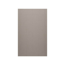 Swan TSMK9662.212 - TSMK-9662-1 62 x 96 Swanstone® Traditional Subway Tile Glue up Bathtub and Shower Single Wall