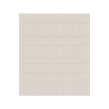 Swan MTMK7262.018 - MTMK-7262-1 62 x 72 Swanstone® Metro Subway Tile Glue up Bathtub and Shower Single Wall Panel