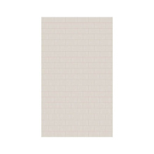 Swan MTMK8450.018 - MTMK-8450-1 50 x 84 Swanstone® Metro Subway Tile Glue up Bathtub and Shower Single Wall Panel