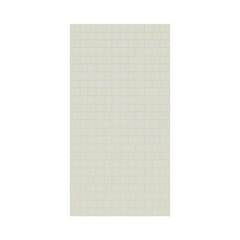 Swan MTMK9642.037 - MTMK-9642-1 42 x 96 Swanstone® Metro Subway Tile Glue up Bathtub and Shower Single Wall Panel