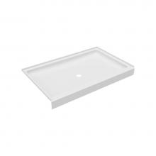 Swan FF03454MD.010 - R-3454 34 x 54 Veritek Alcove Shower Pan with Center Drain in White