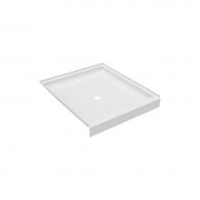 Swan FF04236MD.010 - R-4236 42 x 36 Veritek Alcove Shower Pan with Center Drain in White