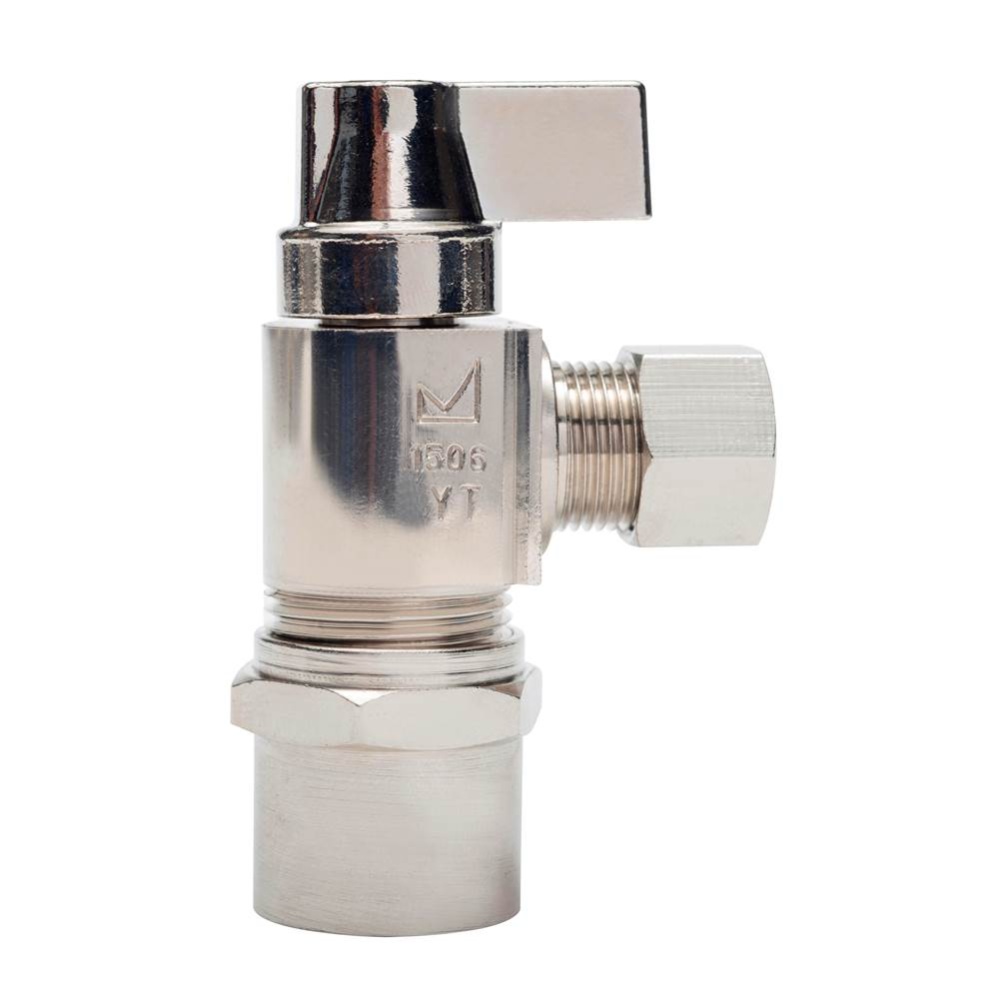 1/2 Cpvc x 3/8 Compression Nl 1/4-turn Angle Stop