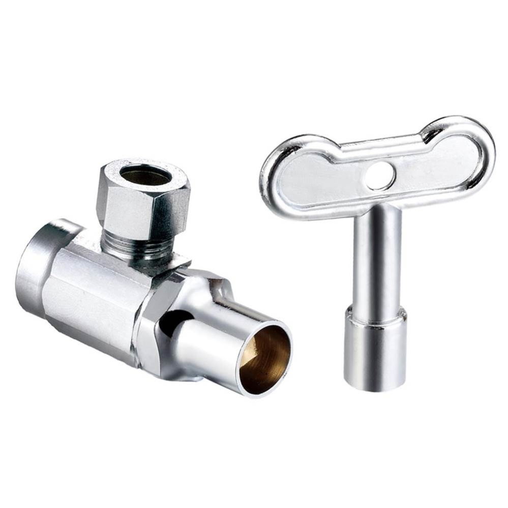 0121006-ang Stop 1/2 Swt x 3/8 Od Comp Lk Multi-turn Chrome 1/bx