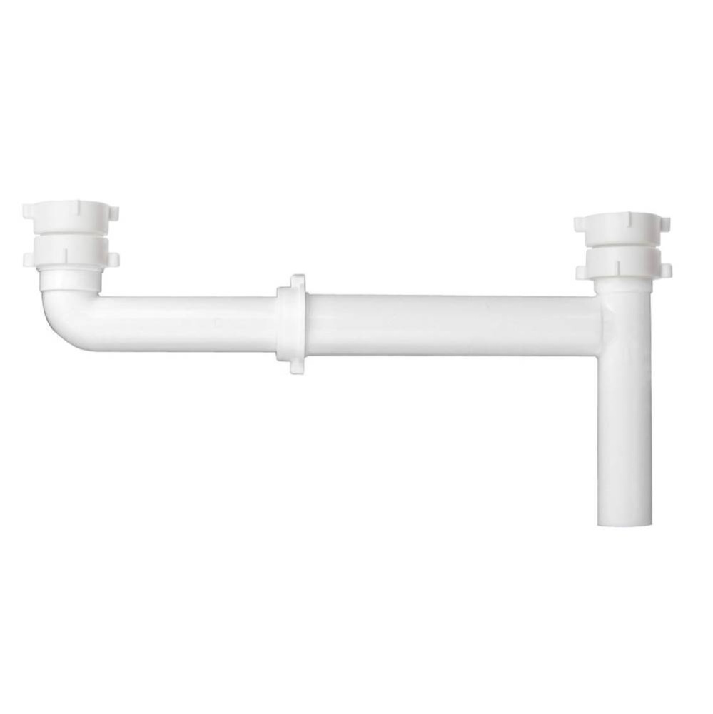 End Outlet Telescoping White All Purpose 1-1/2 x 16 1/bg