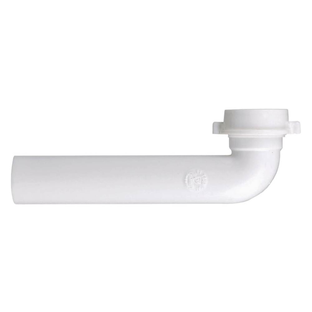 Waste Arm White Slip Joint 1-1/2 x 7 1/bg
