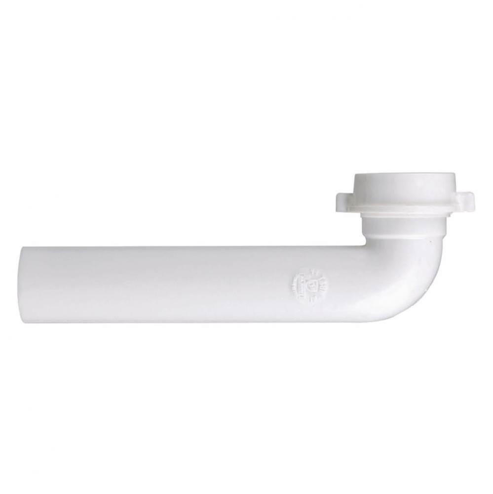 Waste Arm White Slip Joint 1-1/2 x 7 1/bg