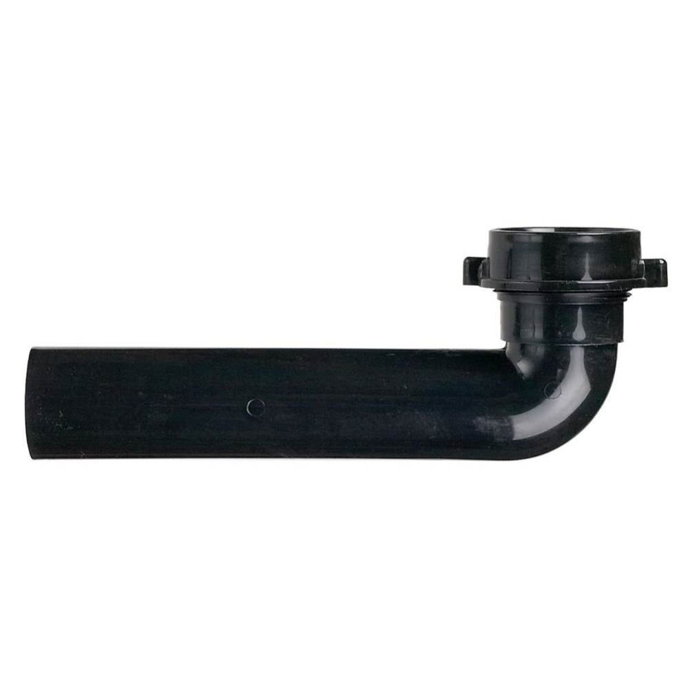 Waste Arm Black Slip Joint 1-1/2 x 9-1/2 1/bg