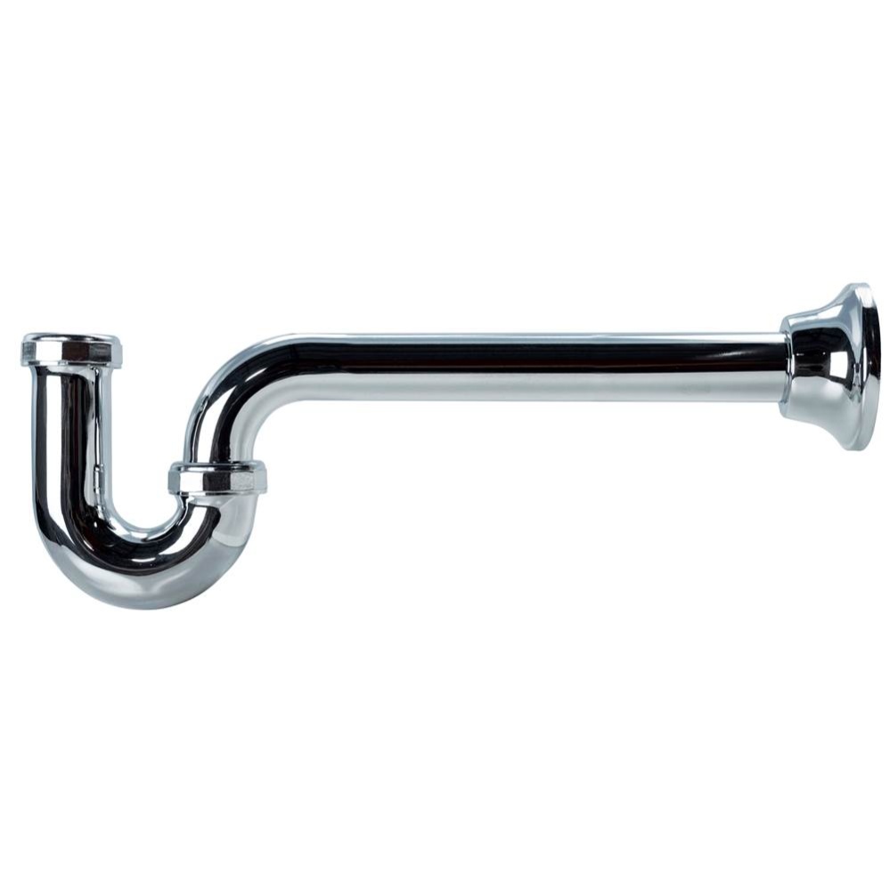 P-trap 1-1/2 W/ 12in Wall Tube Bell Escut 17ga 1/bx