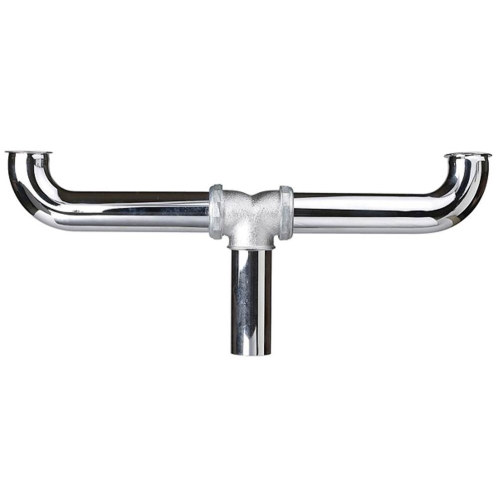 Center Outlet Direct Connect 1-1/2 x 16 Chrome 22ga 1/bx