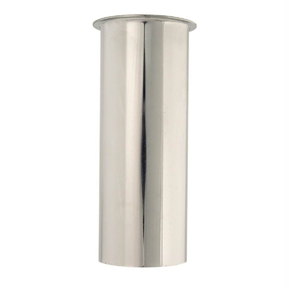 Tailpiece Flanged 1 1/2 x 4 Chrome 22ga