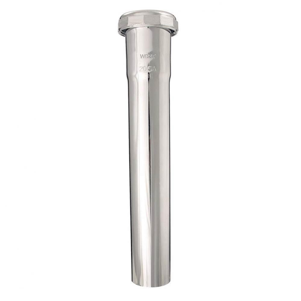 Extension Slip Joint 1-1/2 X 12 Chrome 20Ga