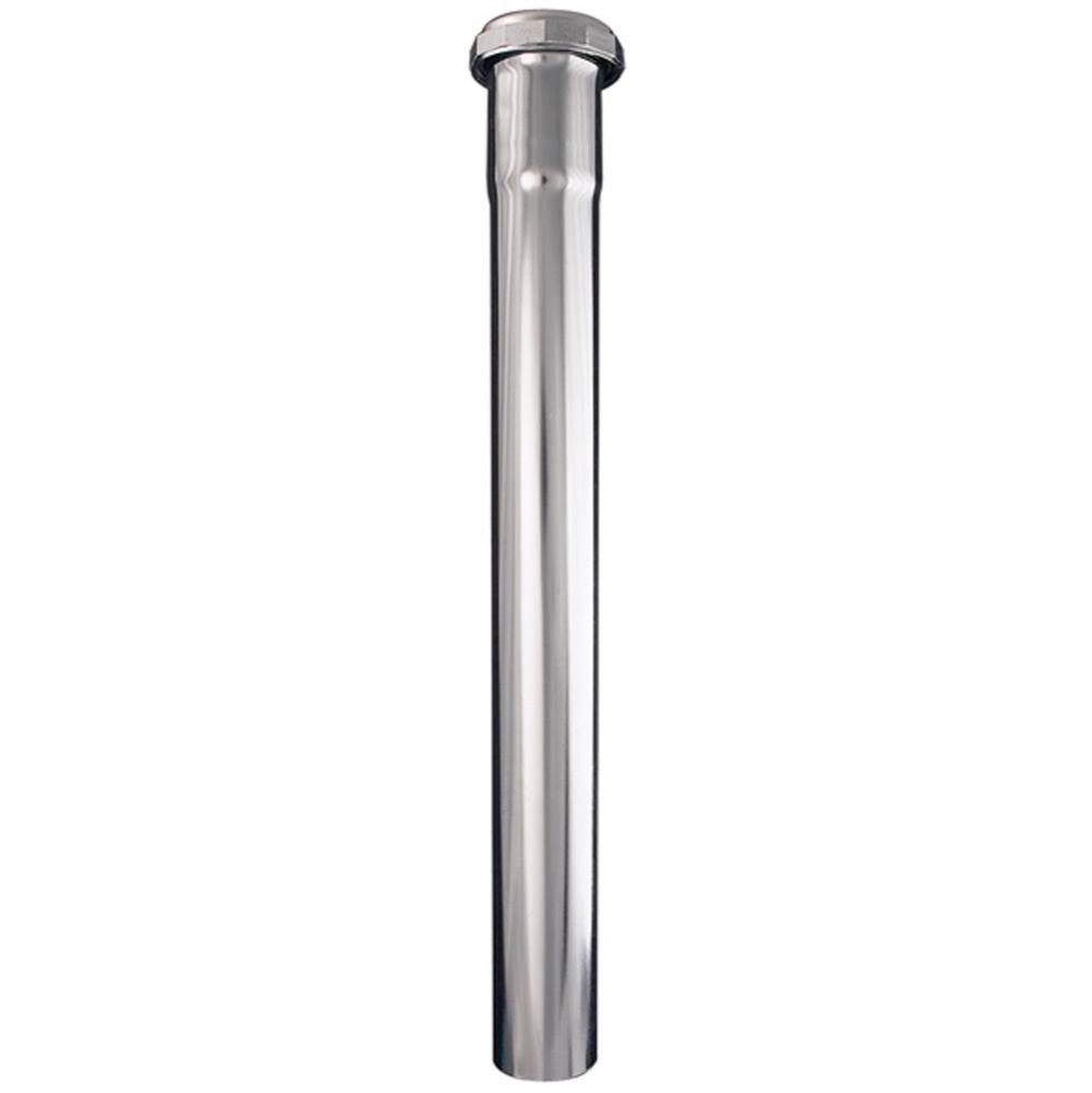 Extension Slip Joint 1-1/4 x 12 Chrome 22ga