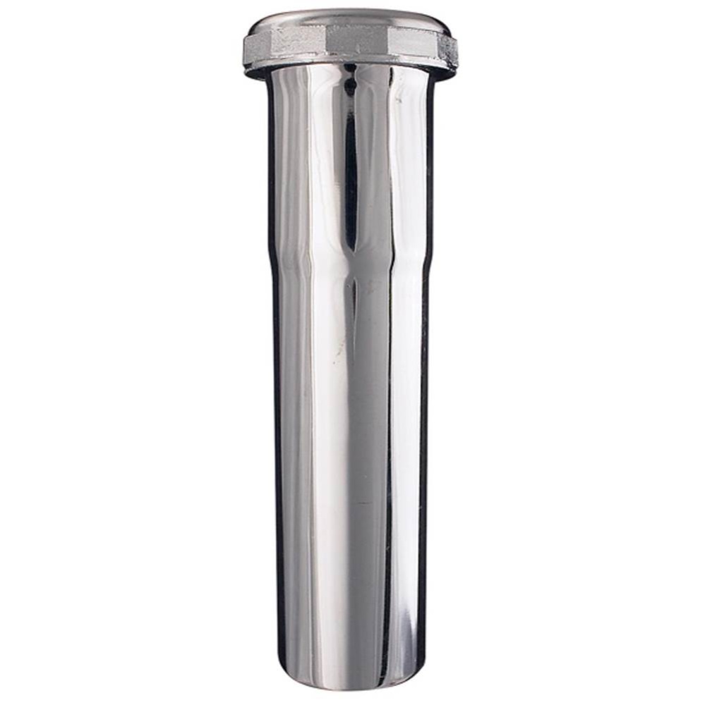 Extension Slip Joint 1-1/2 x 6 Chrome 22ga