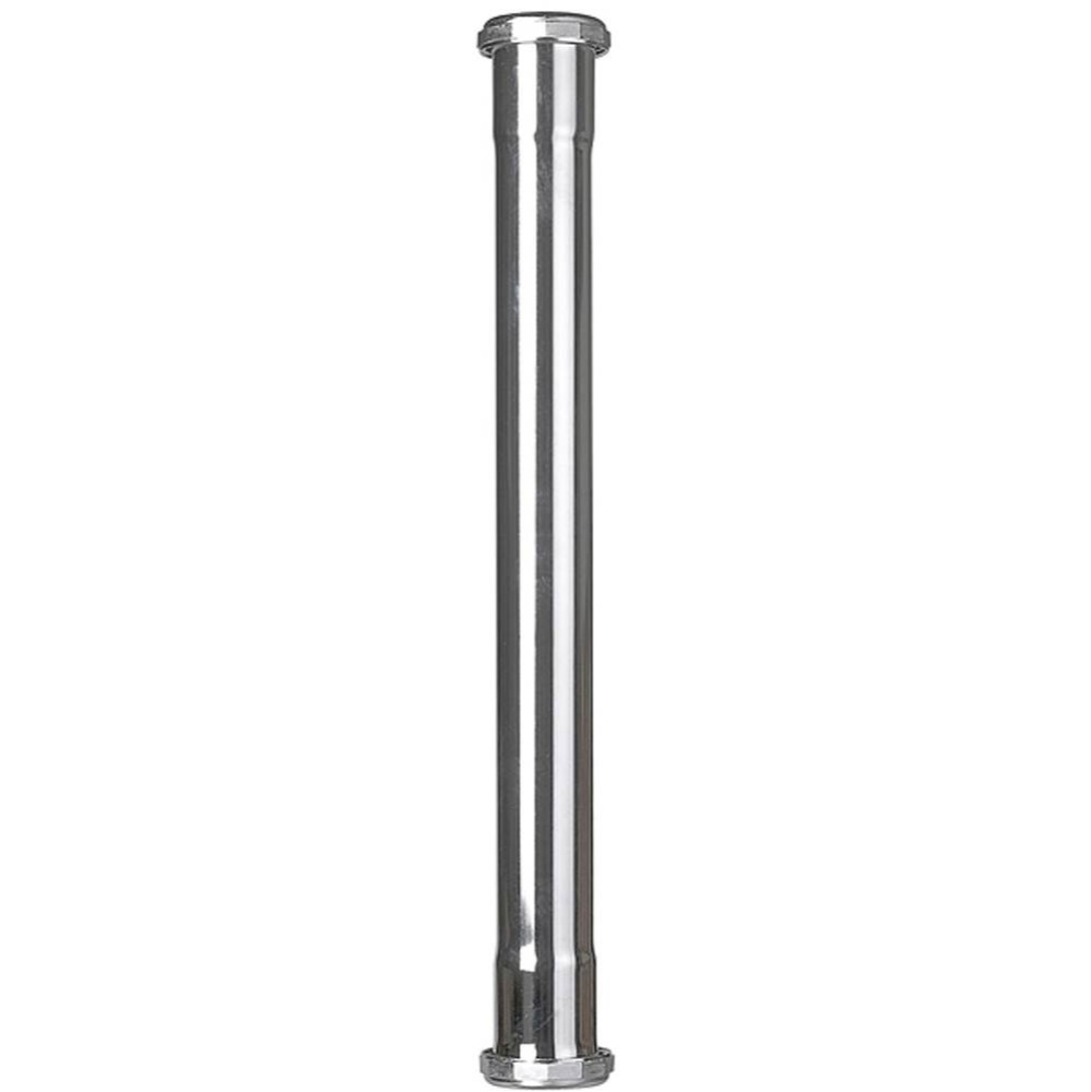 Extension Double Slip Joint 1 1/2 x 16 Chrome 20ga