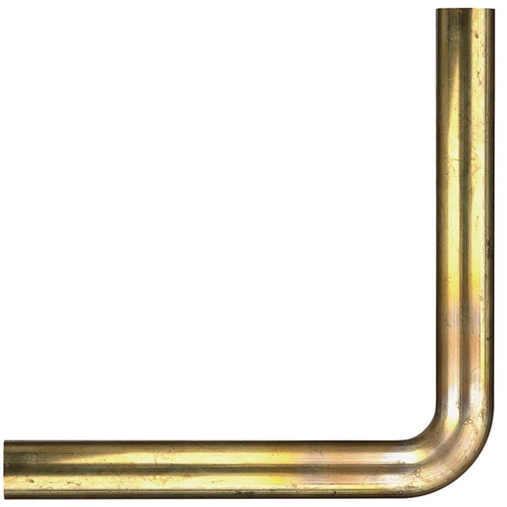 Plain End Waste Bend 1-1/2 x 16 x 18 Rough Brass 17ga